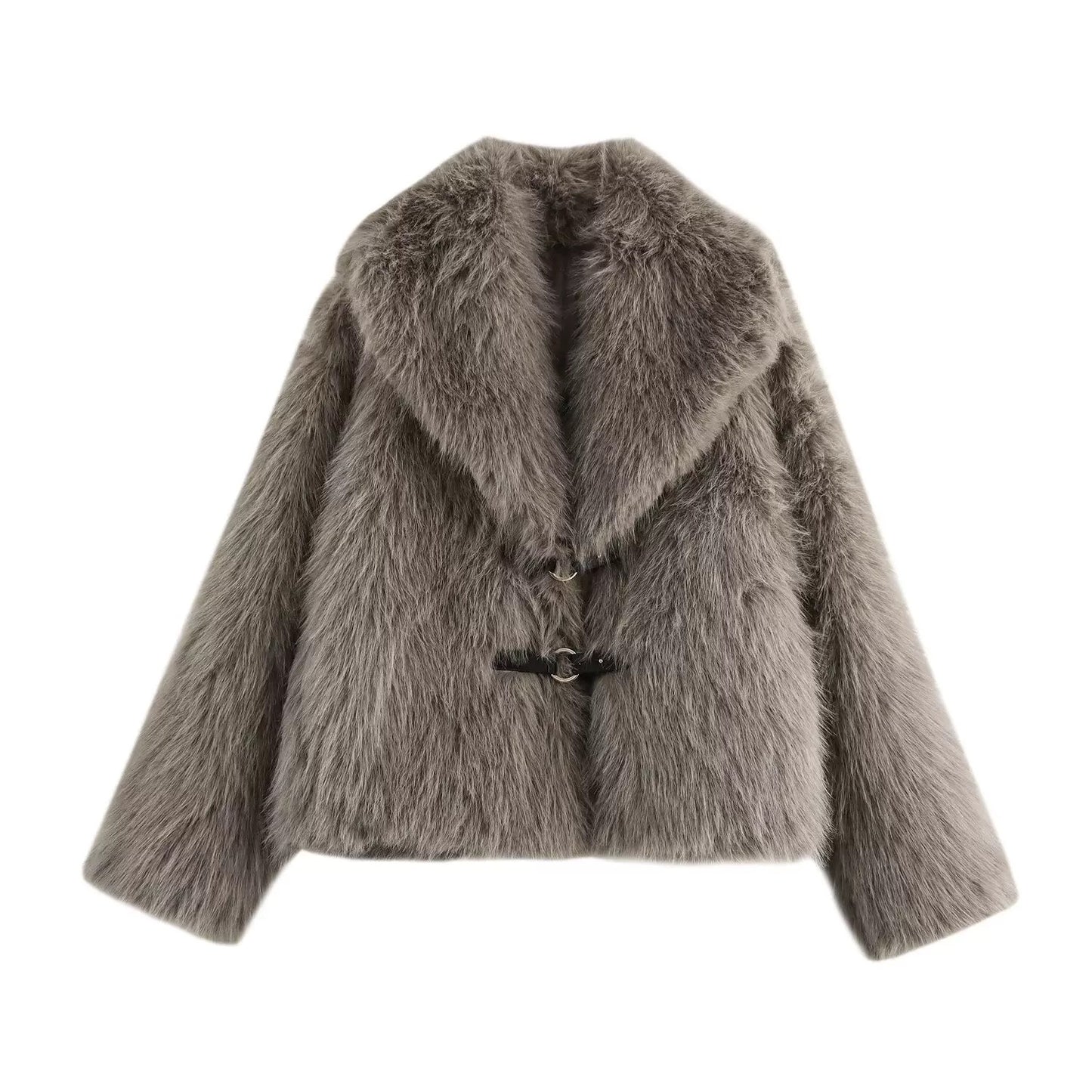 Virale Pelz Imitat Jacke