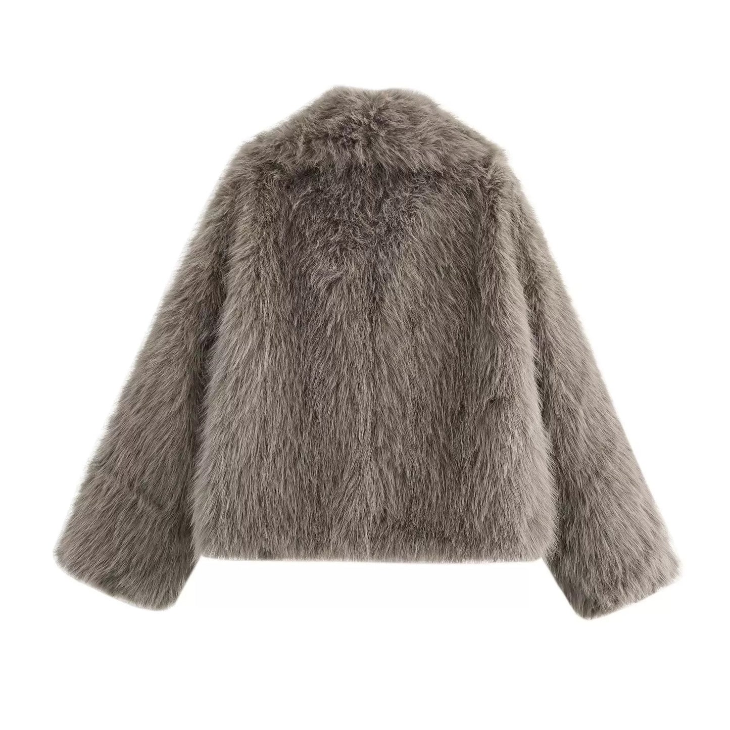 Virale Pelz Imitat Jacke